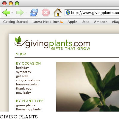 Giving Plants
